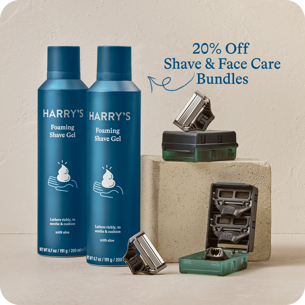 20% off Shave & Face Care Bundles